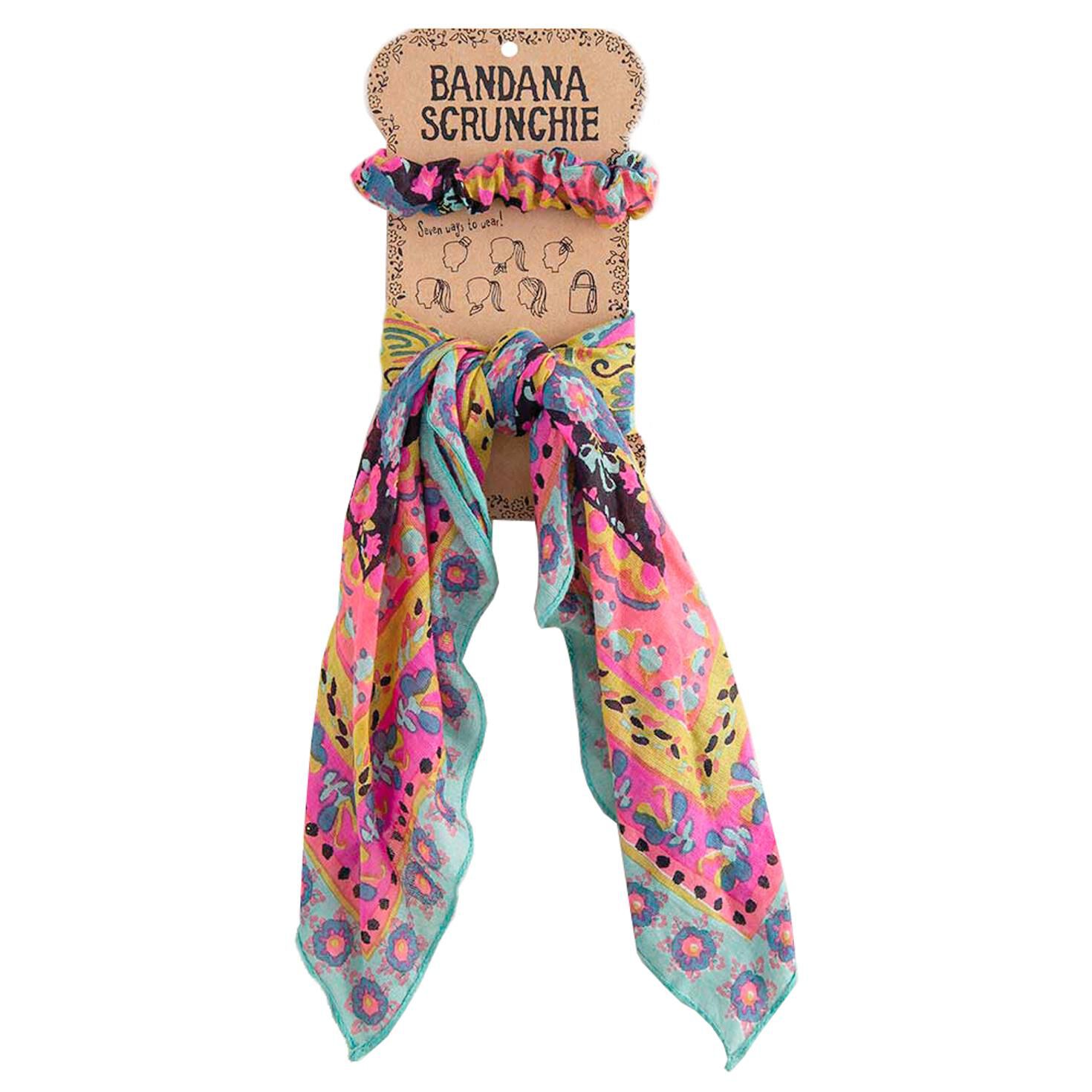 Scrunchies bandana clearance