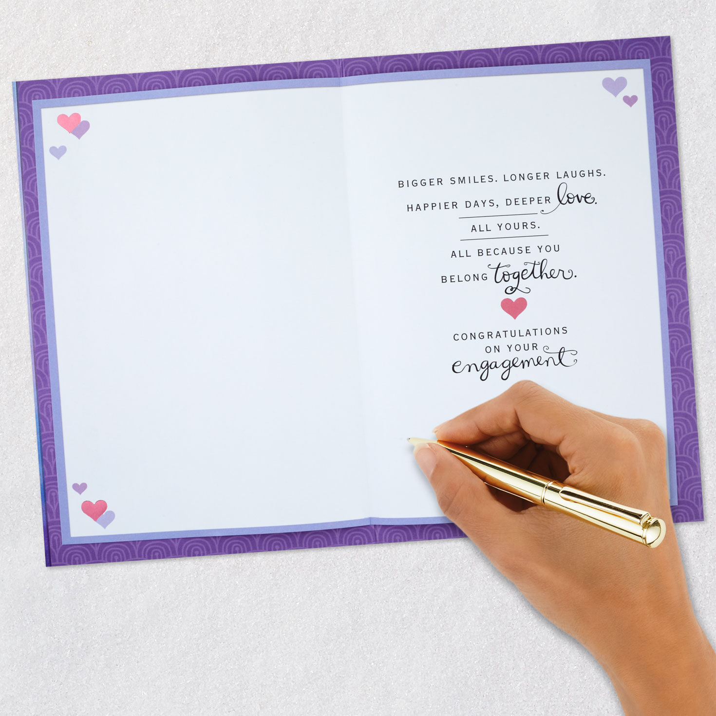 When It's Right Engagement Congratulations Card, , large image number 6