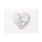 Floral Laser Foil Heart Blank Note Cards, Box of 8, , large image number 2