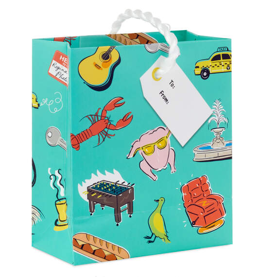 4.6" Friends Gift Card Holder Mini Bag, , large image number 6