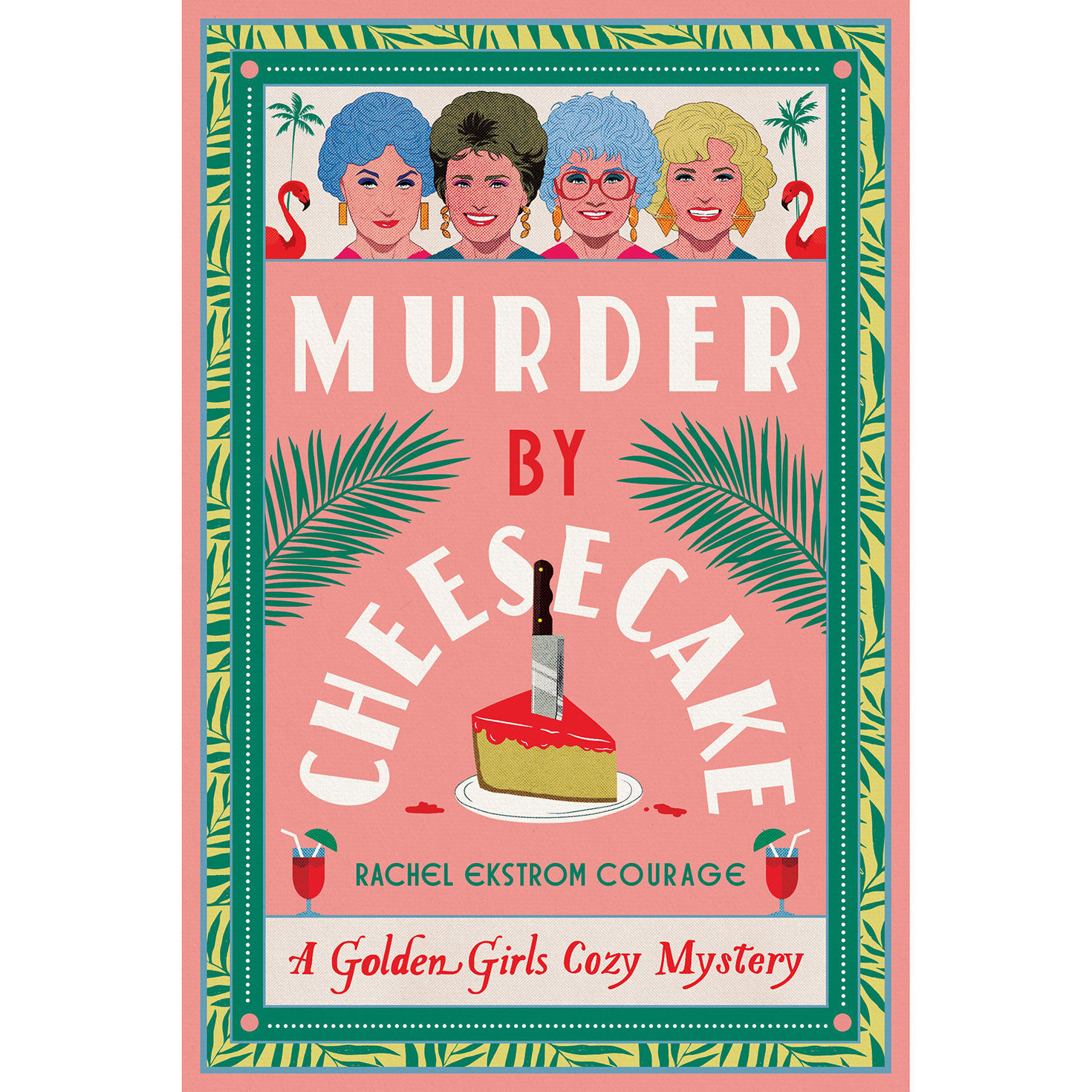 Golden Girls Murder by Cheesecake Cozy Mystery Novel  image number 1