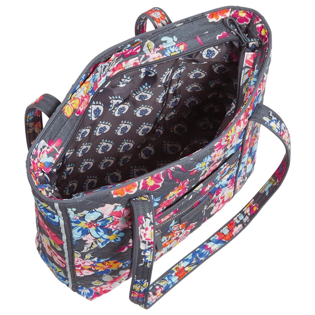 Vera Bradley Iconic Small Tote Bag In Pretty Posies