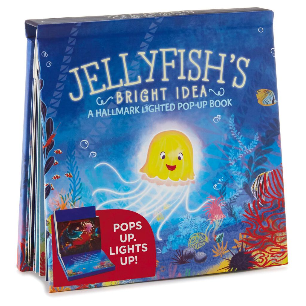 Jellyfish's Bright Idea Lighted PopUp Book Kids Books Hallmark