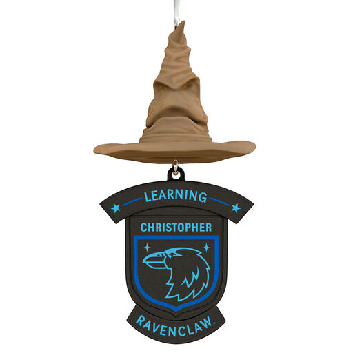 Harry Potter™ Sorting Hat House Trait Personalized Text Ornament, Ravenclaw™, 