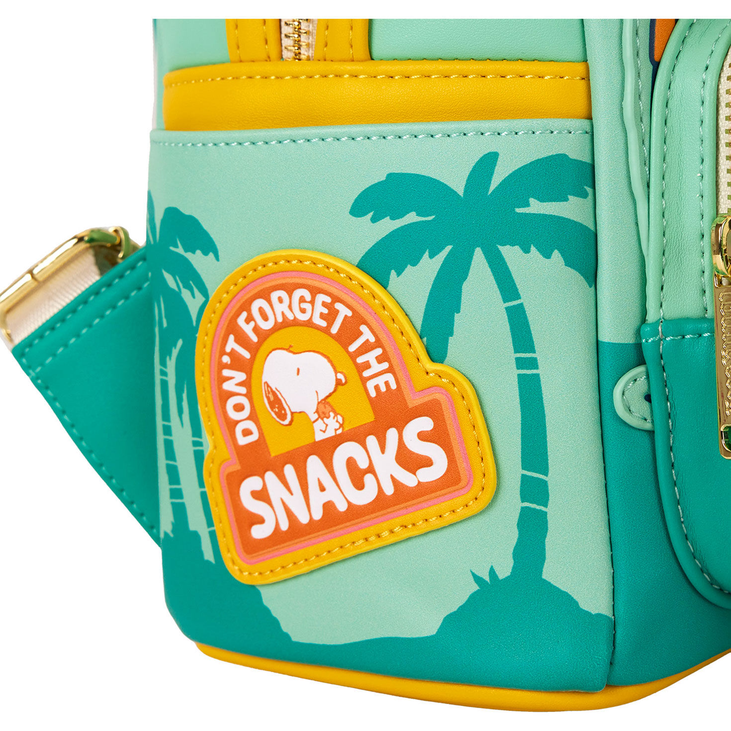 Peanuts Snoopy in Red Convertible Mini Backpack upclose detail image number 6