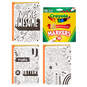 Crayola® Coloring Cards and Marker Gift Set, , large image number 1