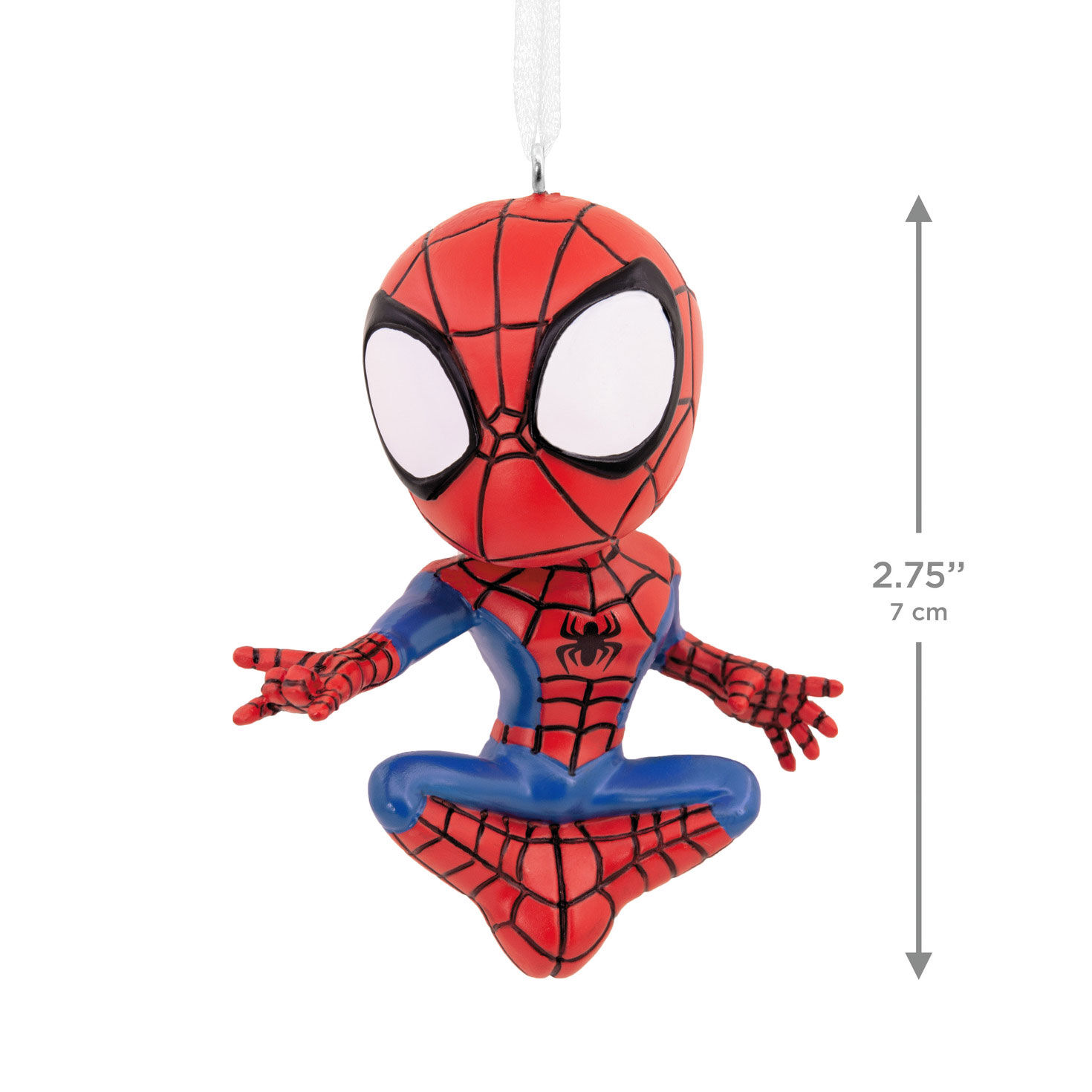 Spider-Man Christmas Ornament measurement image number 3