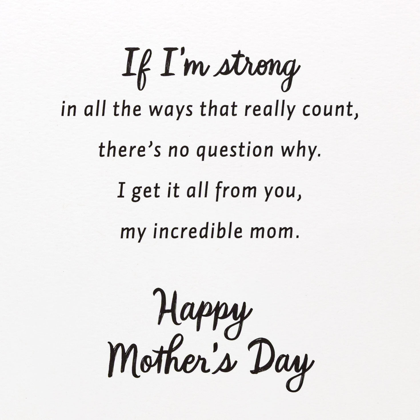 Women Gardening Mom Mother's Day Card From Daughter Sentiment image number 3