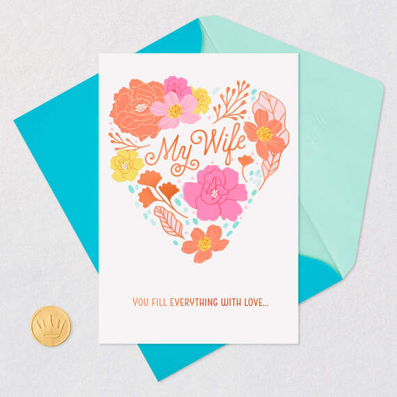 You Fill Everything With Love Video Greeting Mother's Day Card for Wife, , large image number 7