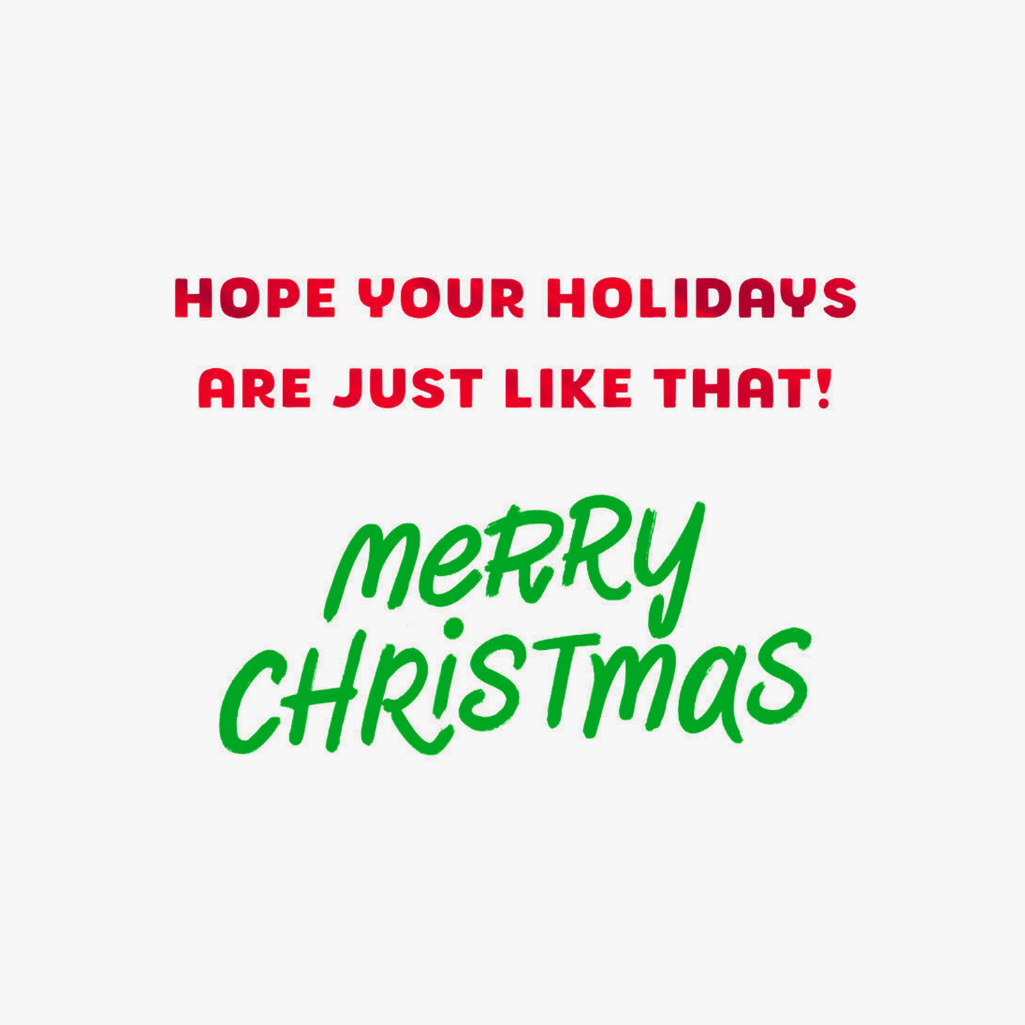 Festive Doodle Tree Christmas Card Sentiment image number 2