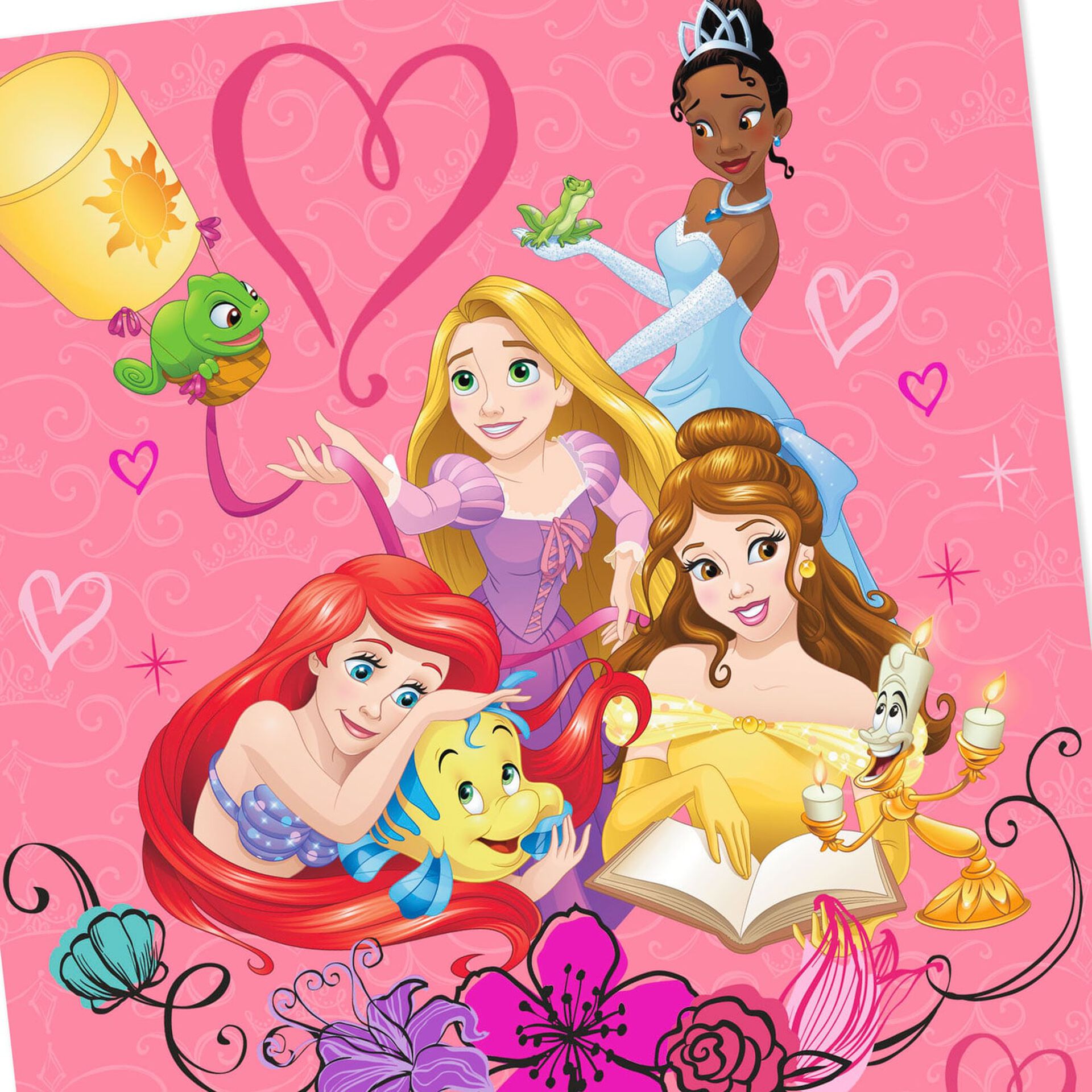 Disney Princess Musical Valentine's Day Card Greeting