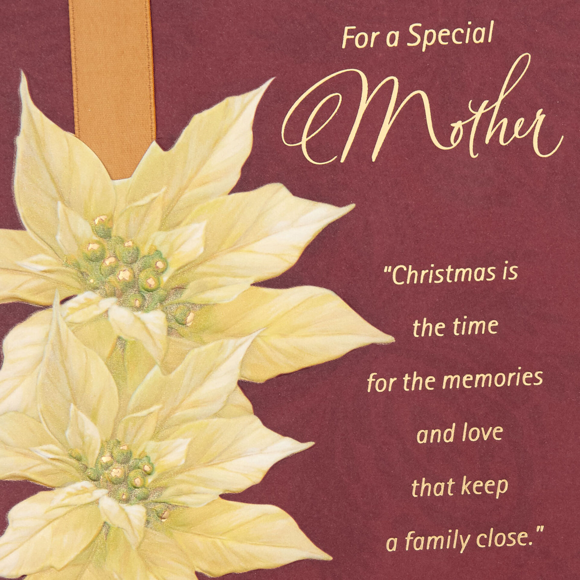 Love and Appreciation Christmas Card for Mom  Greeting Cards  Hallmark