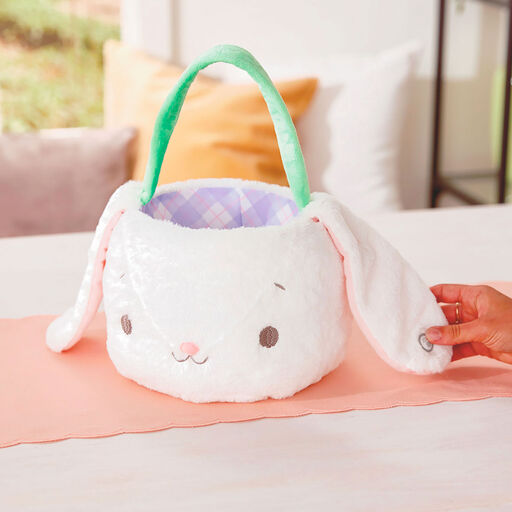 Bunny Musical Easter Basket With Motion, 
