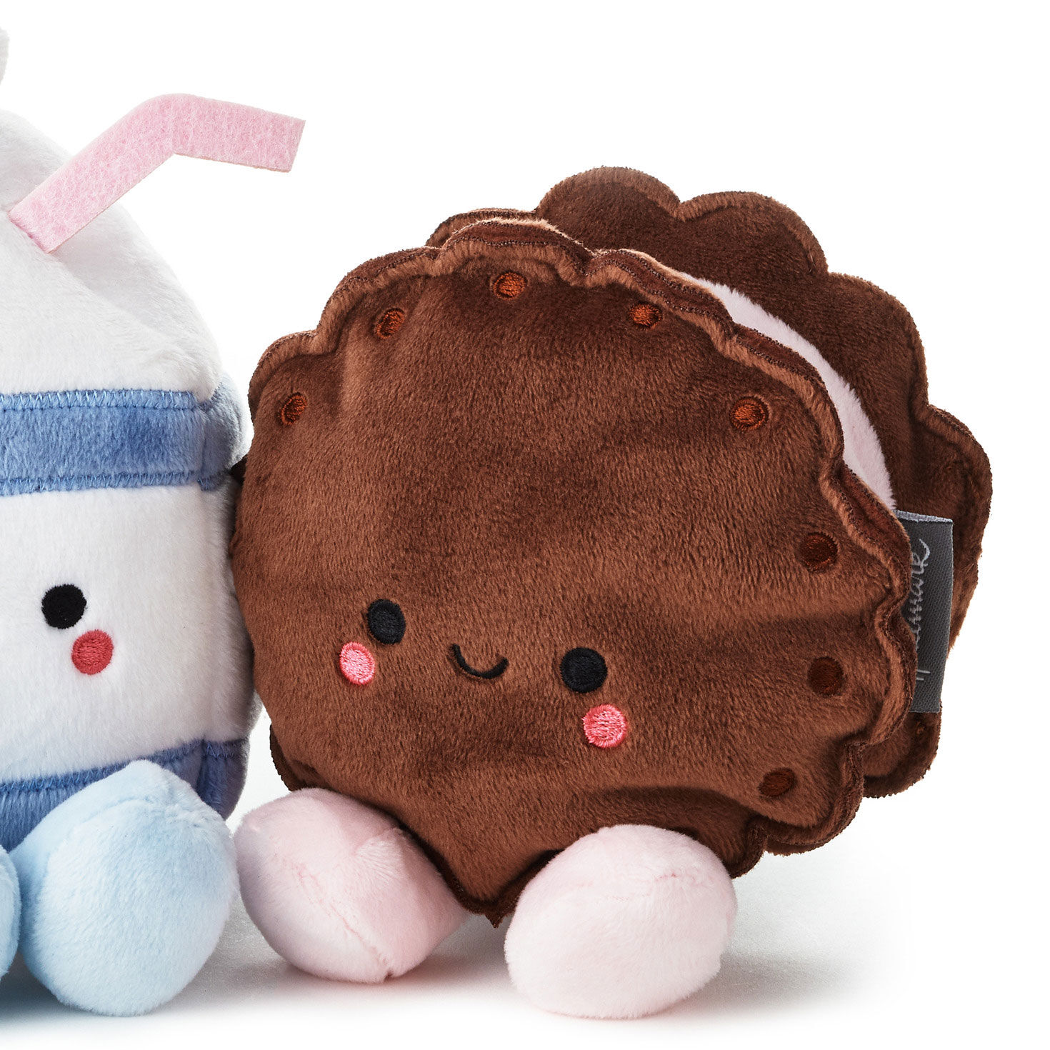 Better Together Milk and Cookie Magnetic Plush, 6