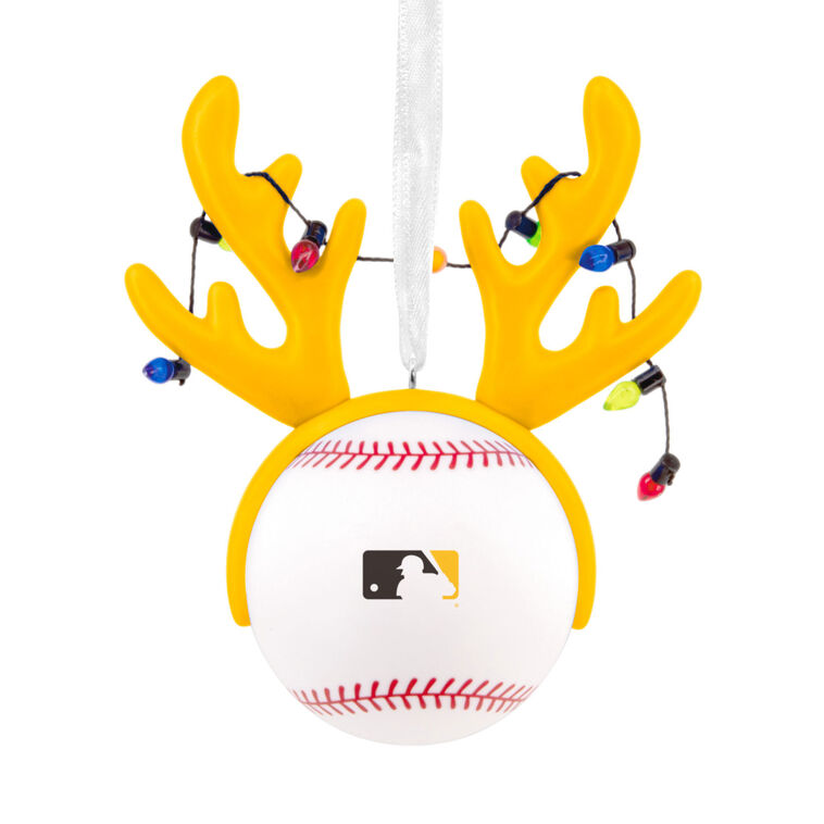 Padres Reindeer Baseball Christmas Ornament back image number 6