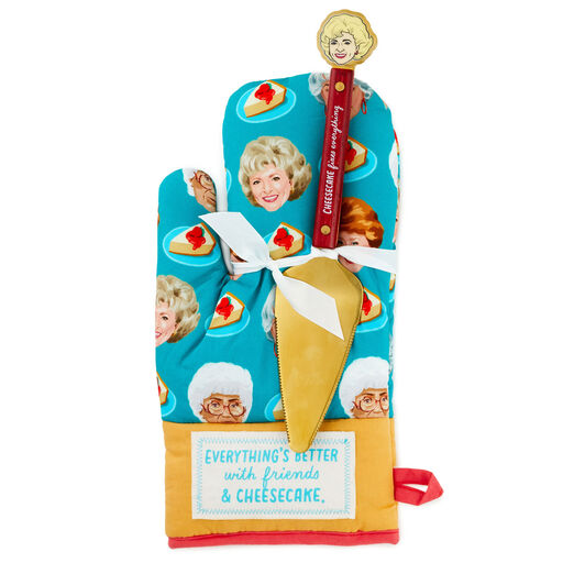 The Golden Girls Oven Mitt and Pie Server, Set of 2, 