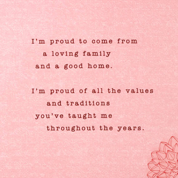 Proud to Be Your Daughter Valentine's Day Card for Mother, , large image number 2