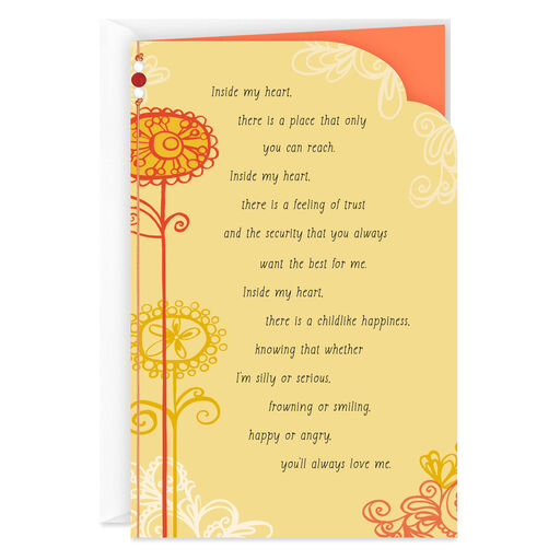 Inside My Heart Love Card, 