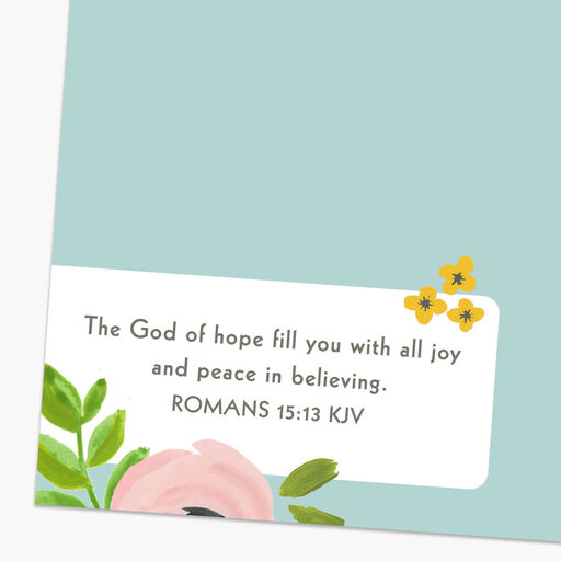 God's Declaration of Glorious Hope Religious Easter Card, 