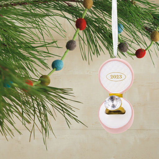 Engagement Ornaments Hallmark