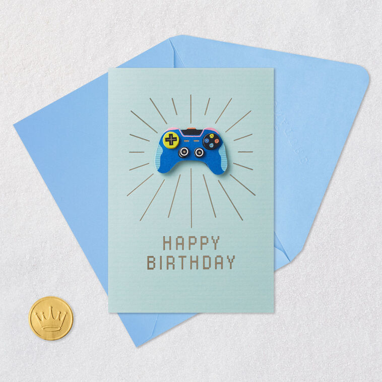 Life's a Game You're Winning Birthday Card, , large image number 5