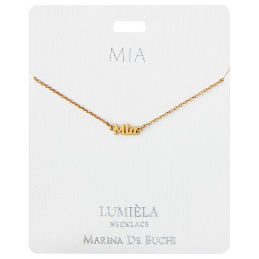 "E-J" Script Name Necklace, 20", 