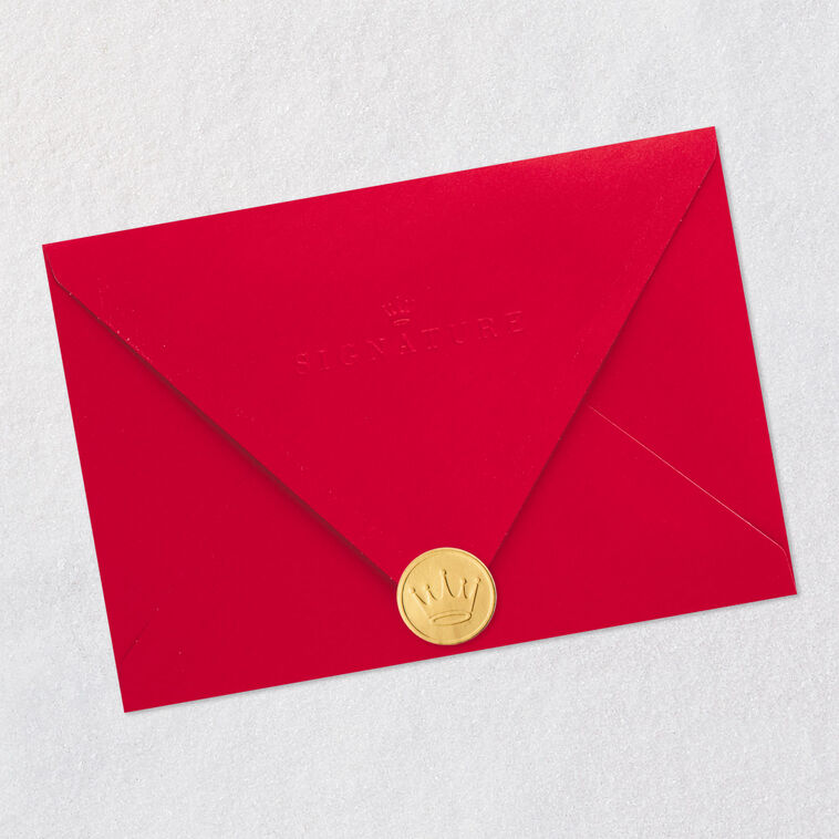 Minnie Mouse Outfit Birthday Card Envelope Back with Seal image number 8