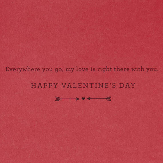 Loving Life With You Valentine's Day Card With Key Chain, , large image number 2