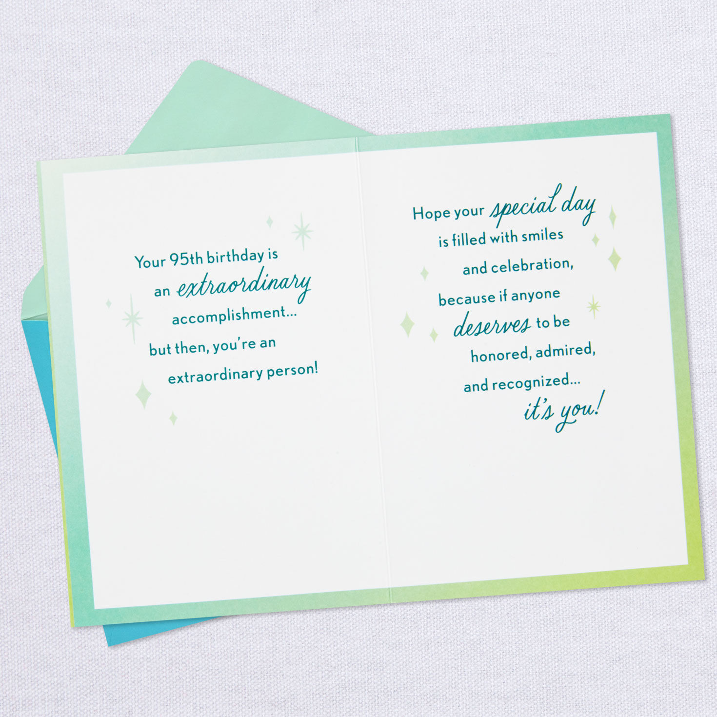 Smiles and Celebration 95th Birthday Card, , large image number 3