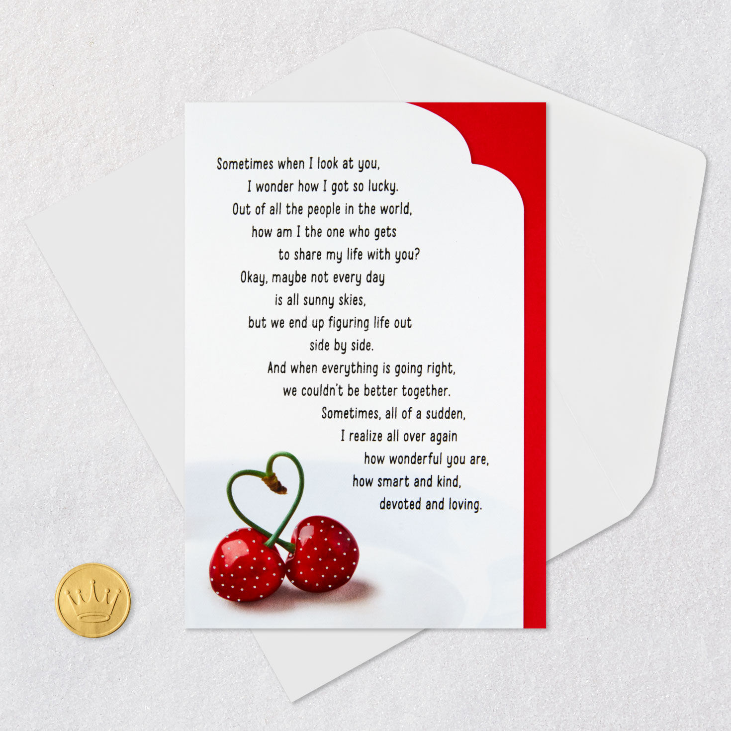 Lucky to Spend Every Day With You Romantic Valentine's Day Card for only USD 5.99 | Hallmark