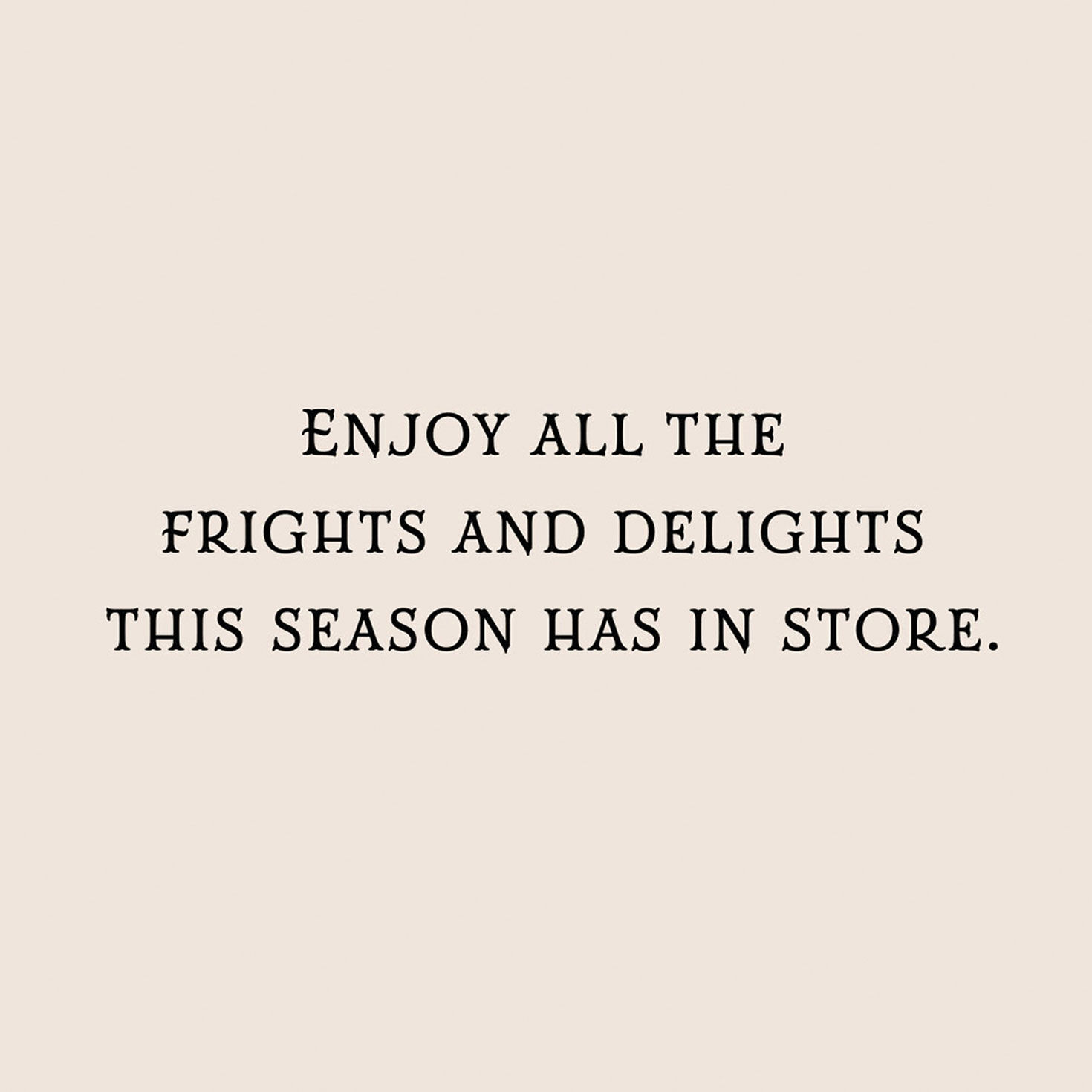 Frights and Delights Halloween Card for only USD 3.99 | Hallmark