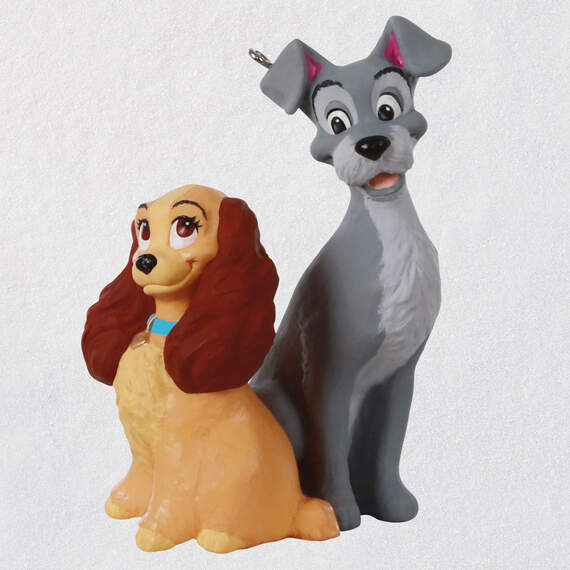 Disney Lady and the Tramp 65th Anniversary Ornament, , large image number 1