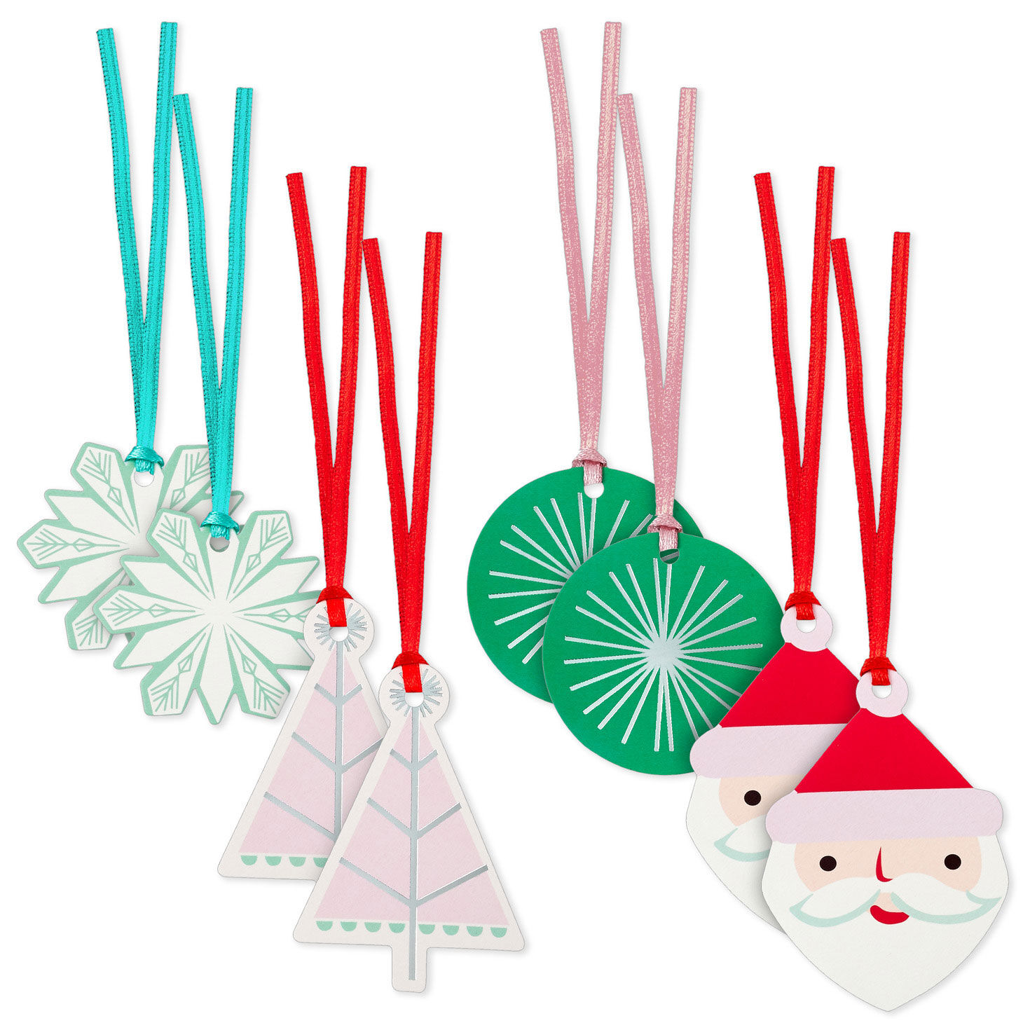 Tis the Season 8-Pack Assorted Christmas Gift Tags
