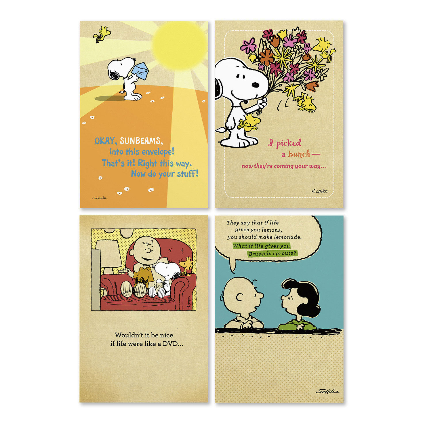 Peanuts® Assorted Religious Get Well Cards, Box of 12