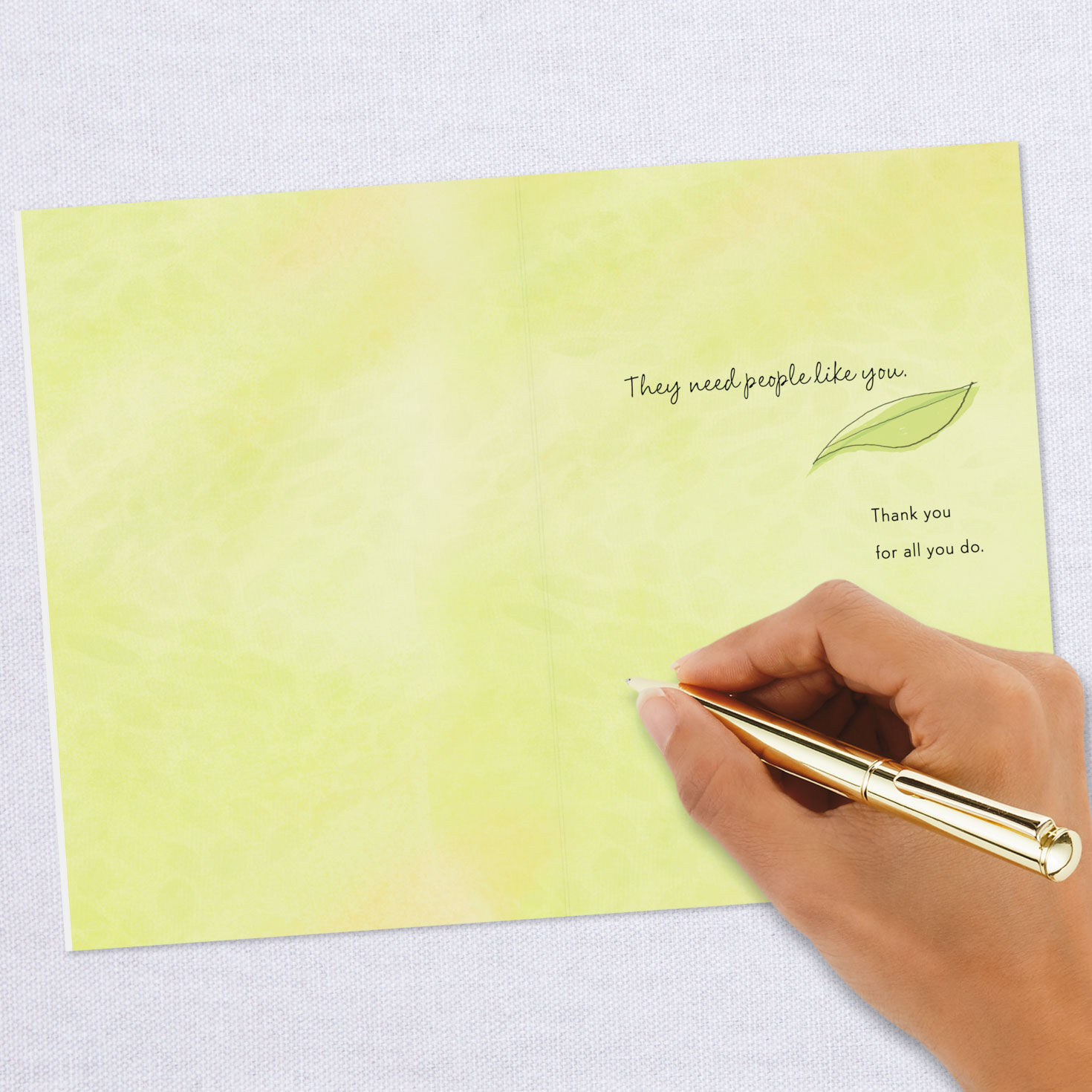 Schools Need People Like You Thank-You Card for Teacher for only USD 2.00 | Hallmark