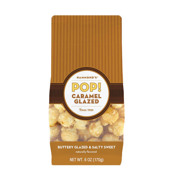 Hammond's Pop! Caramel Glazed Popcorn, 6 oz.