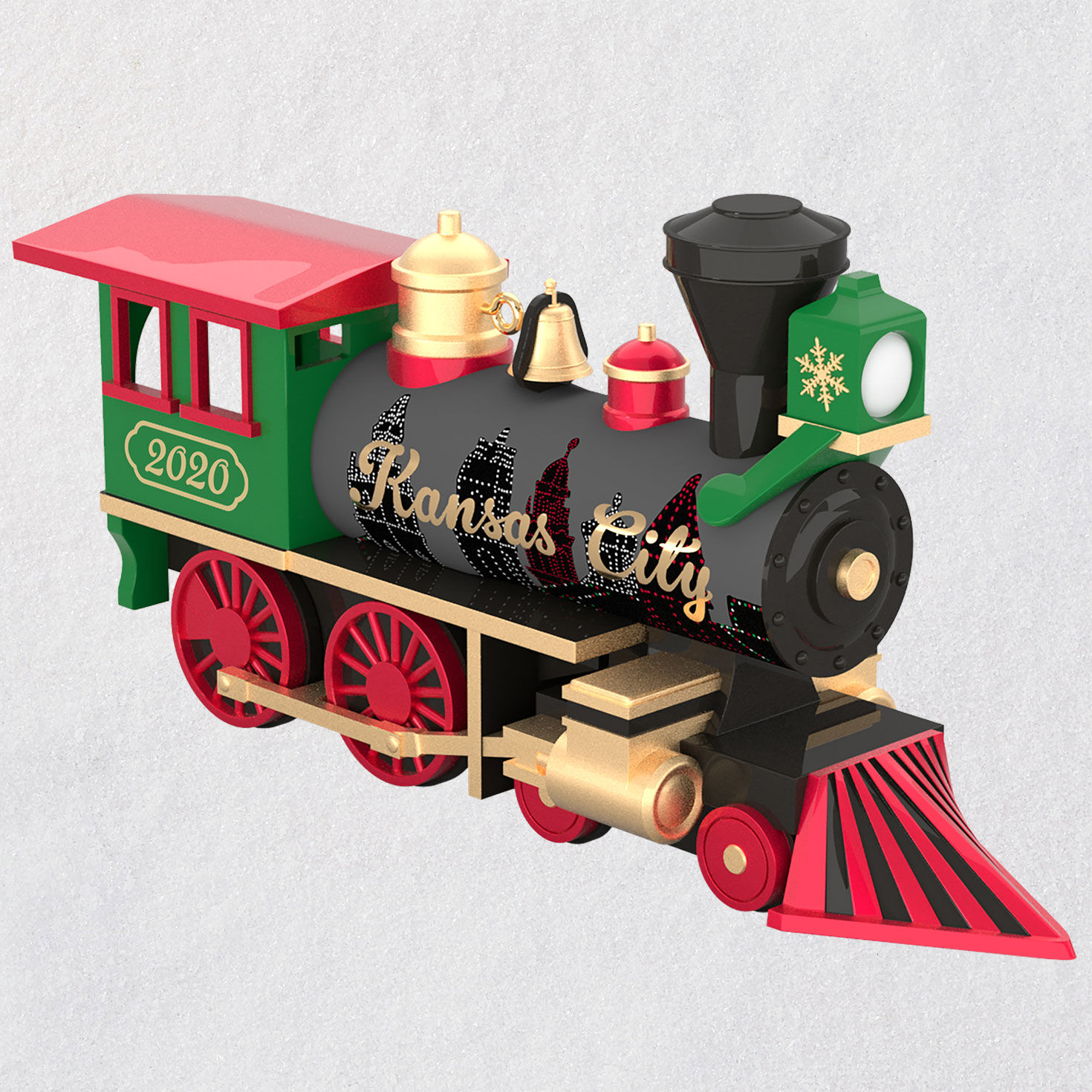 hallmark keepsake train ornaments