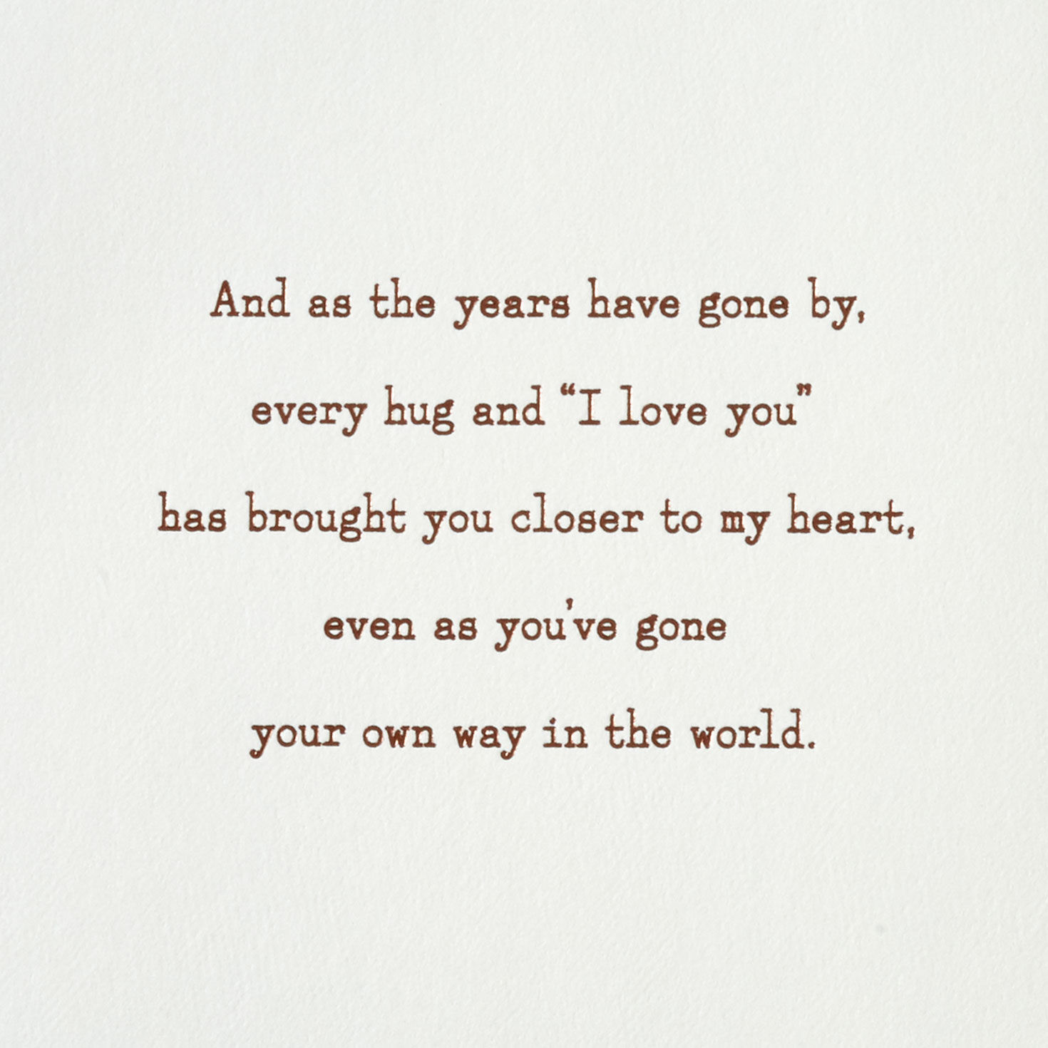 My Love Is With You Near or Far Birthday Card for Son, , large image number 2