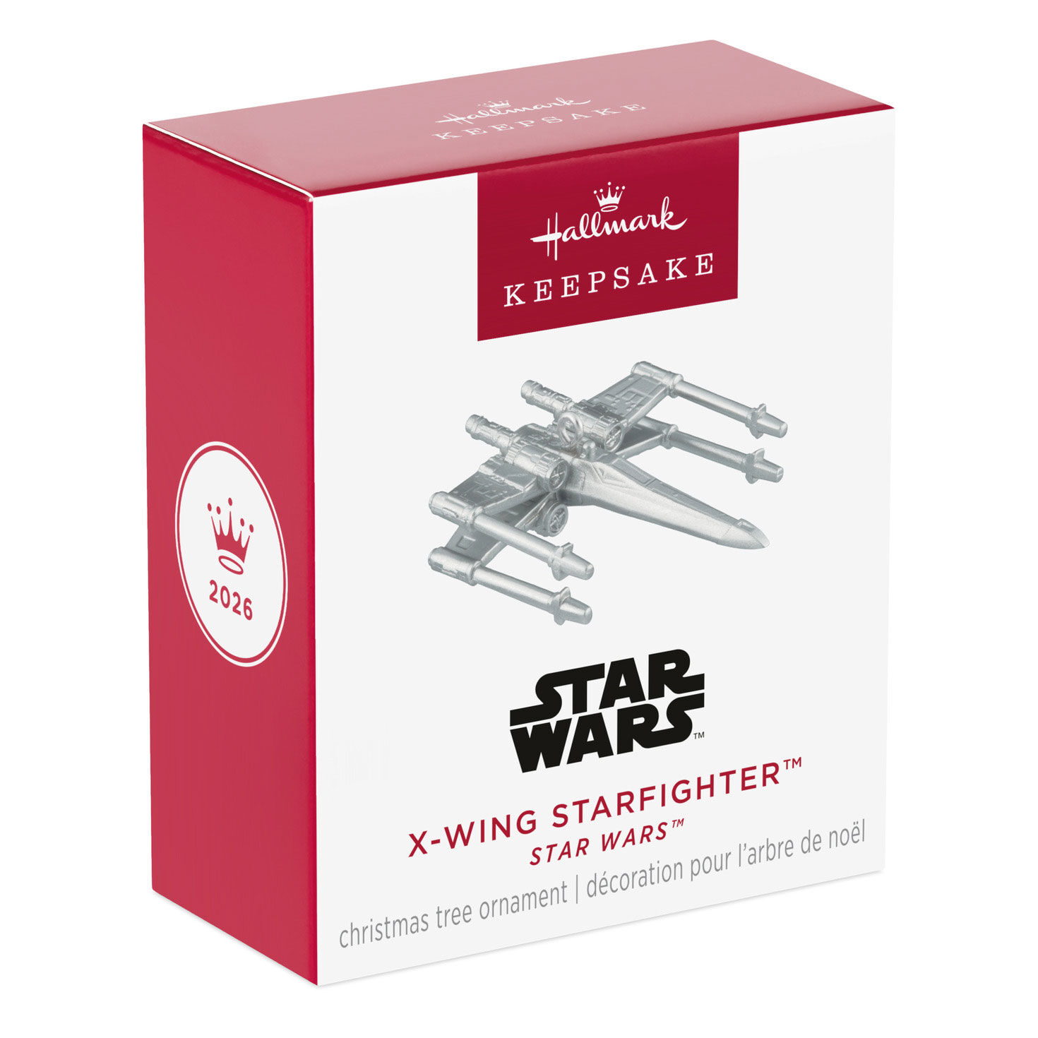 Star Wars X-Wing Starfighter Keepsake Ornament paclage front image number 7