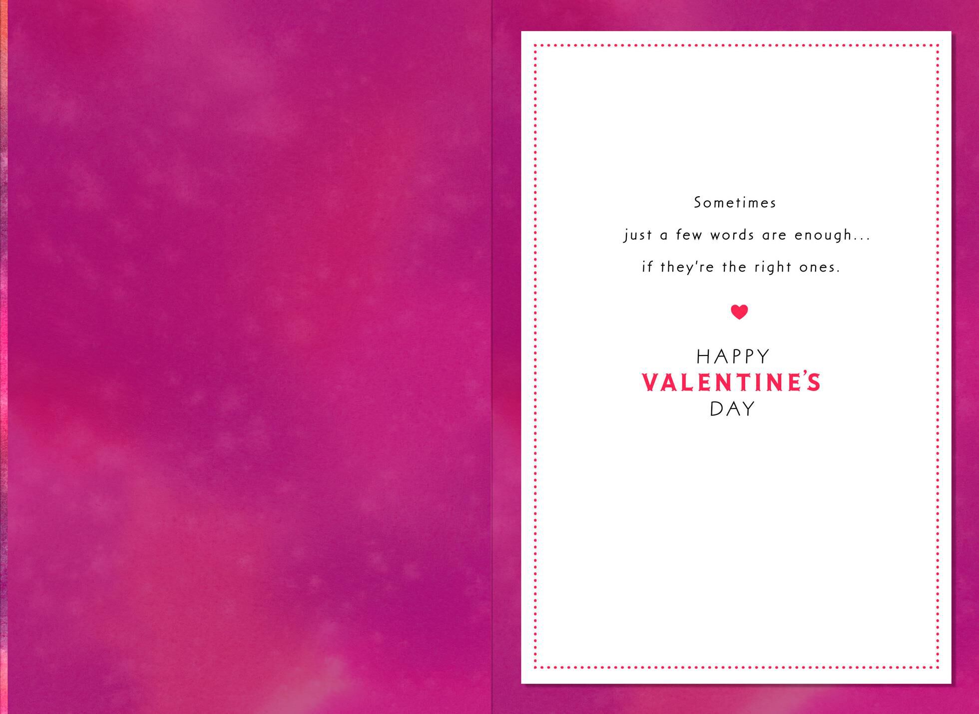 Love You Valentine's Day Card for Anyone