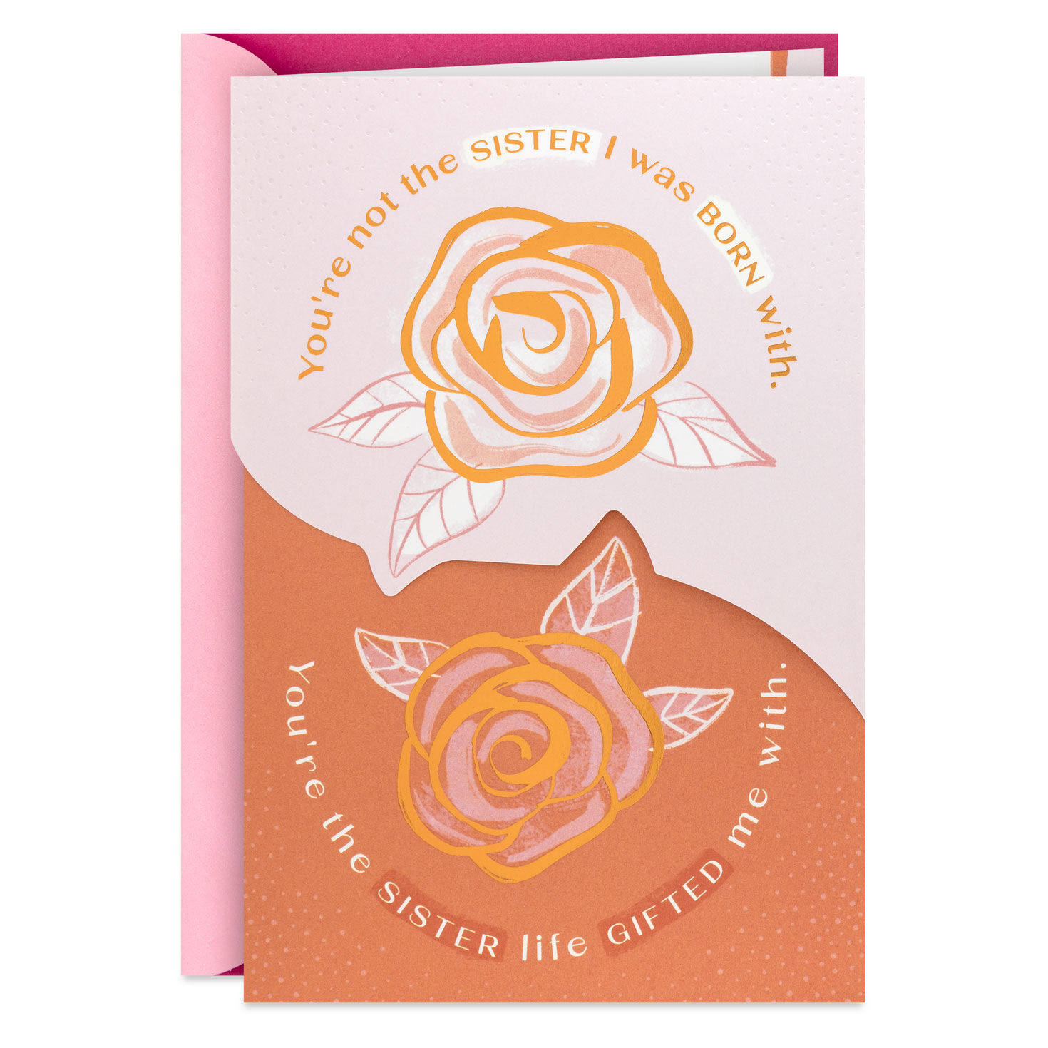 You're Like a Sister to Me Birthday Card for Her