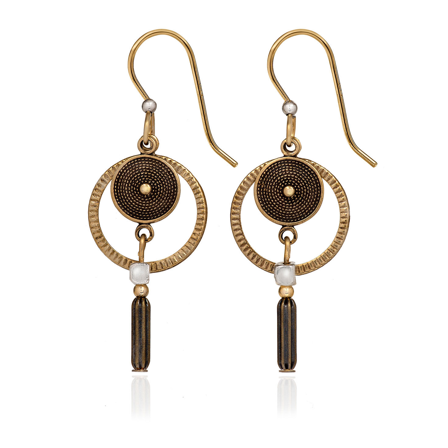 Silver forest earrings style numbers hotsell