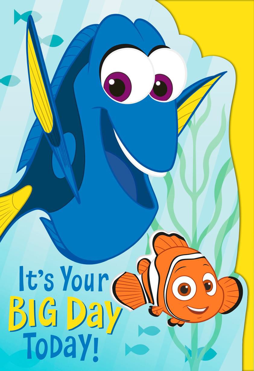 Disney/Pixar Finding Dory Big Day, Big Splash Birthday Card