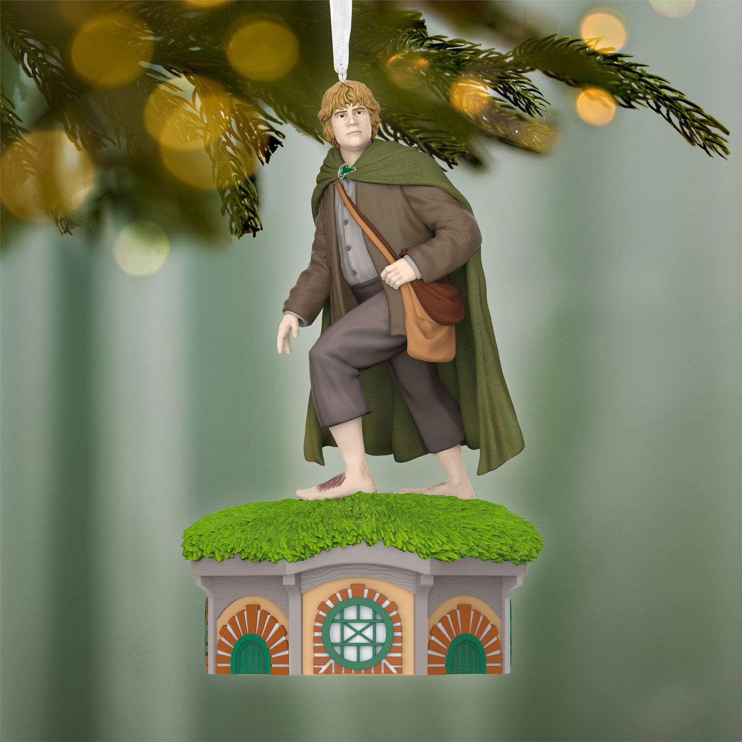 Lord of the Rings Samwise Gamgee Keepsake Ornament hanging on tree image number 2