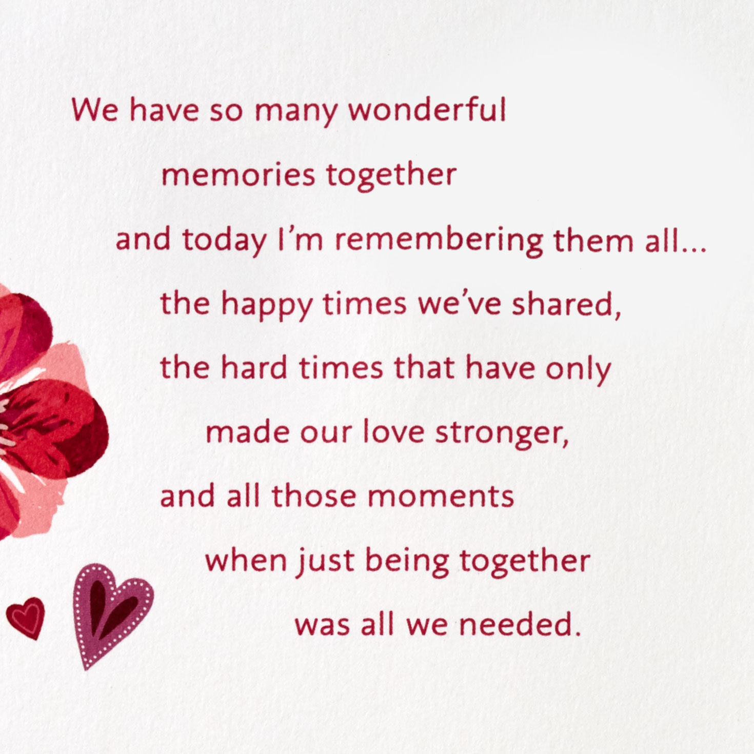 You'll Always Be My Valentine Romantic Valentine's Day Card, , large image number 2