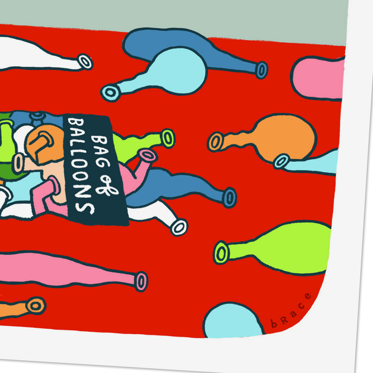 Got You Some Balloons Funny Birthday Card, , large image number 4