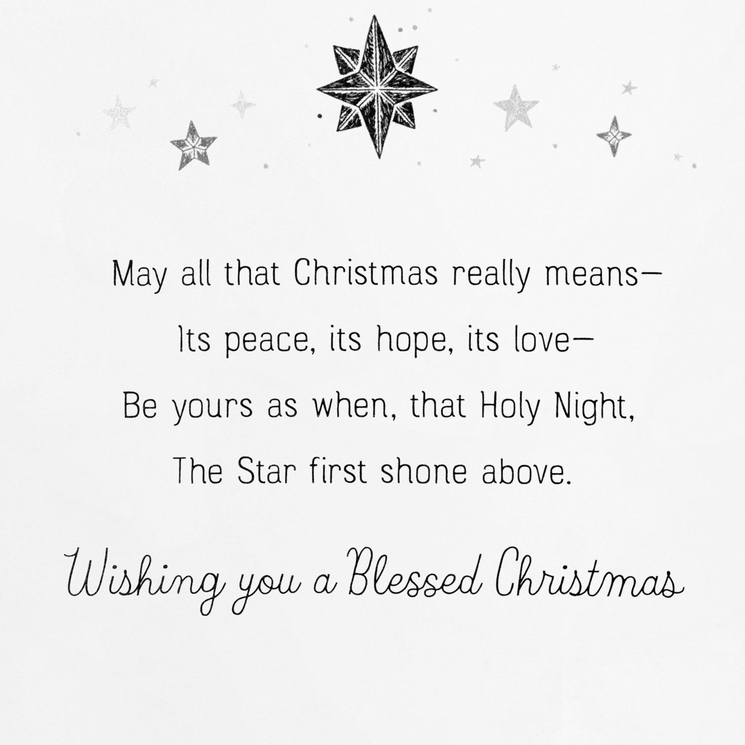 Folk Art Manger Scene Boxed Christmas Cards, Pack of 16, , large image number 4