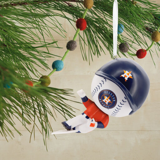 Official Merry And Bright Los Houston Astros MLB Christmas tree