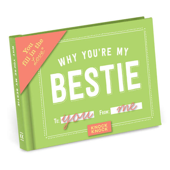 Why You're My Bestie Personalized Gift Book