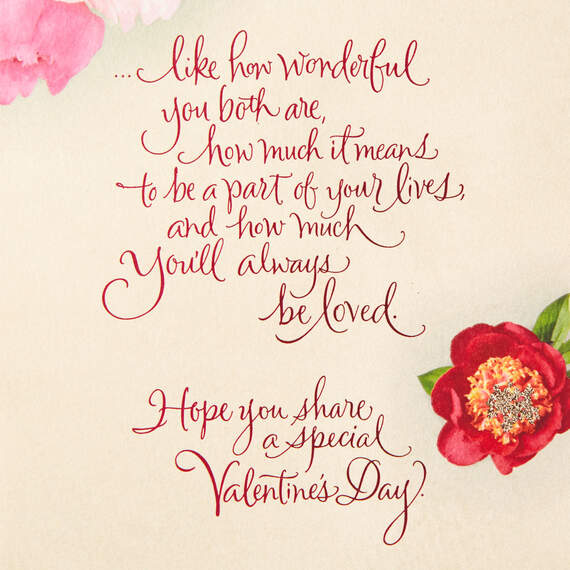 You'll Always Be Loved Valentine's Day Card for Daughter and Son-in-Law, , large image number 2